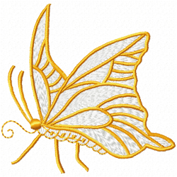 Butterfly Embroidery Design 11 Butterfly Embroidery Design 11